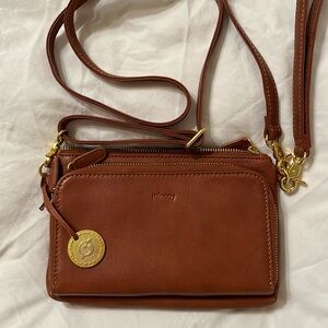 Minooy. Megaera Crossbody Bag Brown